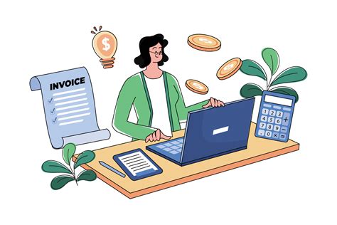 Female Accountant Clipart
