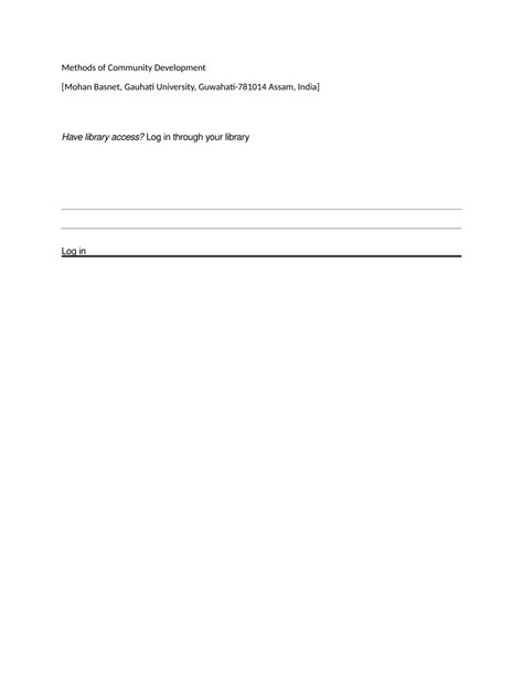 Approaches and Methods of Community Development 的图像结果