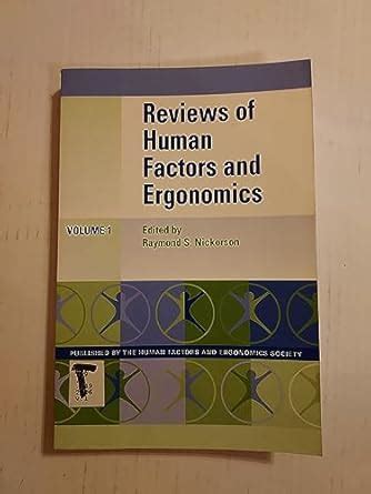Buy Reviews of Human Factors And Ergonomics: 1 Book Online at Low ...