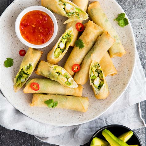 Image result for Fried-Fish Spring Rolls