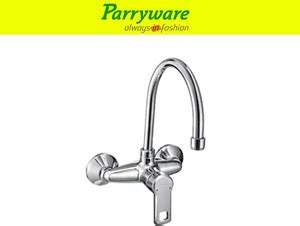 Parryware Vista Wall Mounted Sink mixer with Swivel Spout set of 1 pic ...
