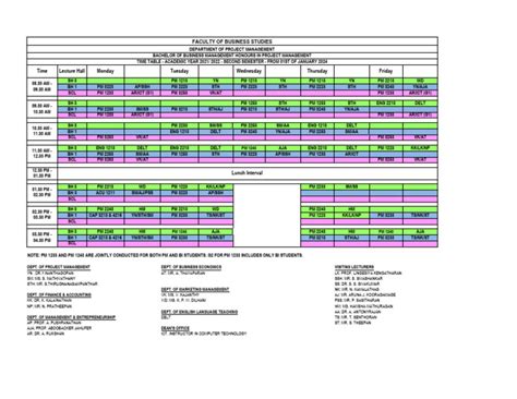 Image result for Time Table 2021