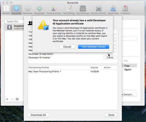 Xcode Developer Certificate 的图像结果