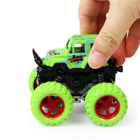 Gbell Mini Off - Road Inertia Car Big Feet Desert Monster Model Vehicle ...