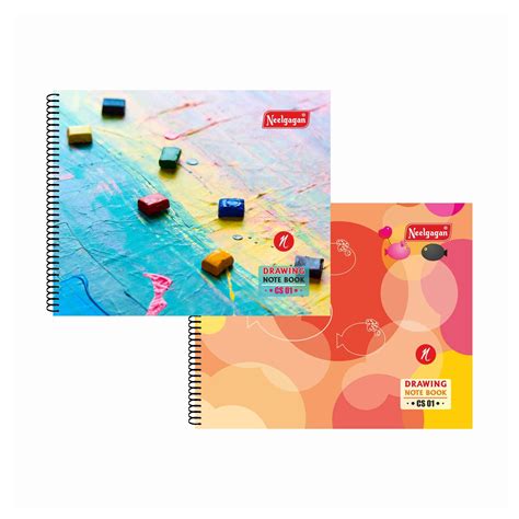 Crafty Drawing Book CS 01 (26.5cm X 21.5cm) Spiral Bound (Suitable for ...