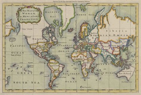 1766 Map of the World | Ancient world maps, World map poster, World map