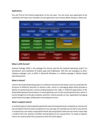 Image result for Information Example in Application Android