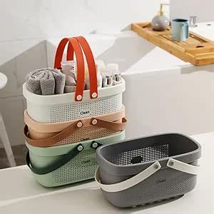TRADY Durable Multi-Purpose Reinforced Drainage Design, Storage Basket ...