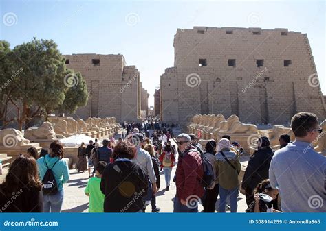 Luxor Temple Construction