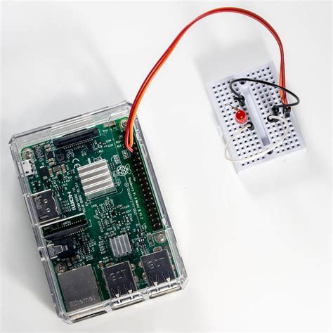 Image result for Program Python to Connect LED to Res