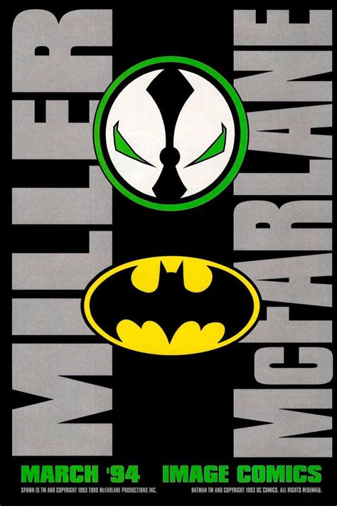 The World's Finest - Todd McFarlane's Spawn - Batman/Spawn Comic ...