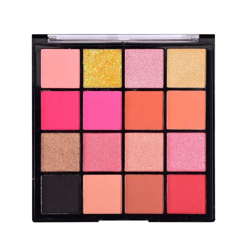 Buy Kiss Pretty Shimmer Eye Shadow Palatte For Women Pigmented Eye ...