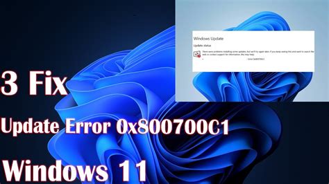 Image result for 0X800700c1 Error Code