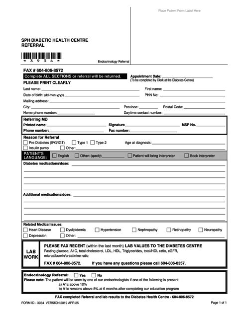 Fillable Online Place Patient Form Label Here Fax Email Print - pdfFiller