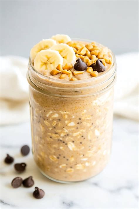 Peanut Butter Overnight Oats - Insanely Good