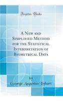 Buy A New and Simplified Method for the Statistical Interpretation of ...