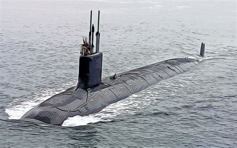 Download Virginia-class Submarine Wallpaper | Wallpapers.com