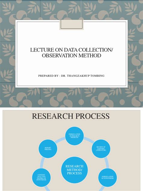 Observation Method of Data Collection 的图像结果