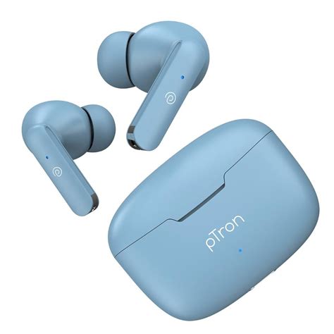 Buy pTron True Wireless Bassbuds Air Bluetooth Headphones,Upto 32 Hours ...
