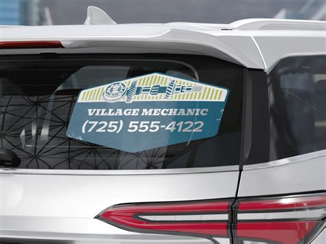 Custom Car Window Decals | VistaPrint