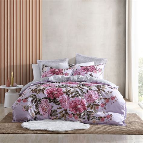 Duvet Covers - Logan & Mason Maeve Lilac Duvet Cover