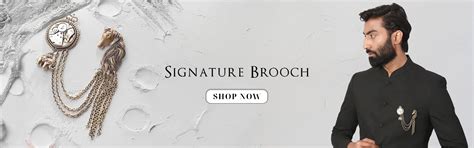 Signature Brooch