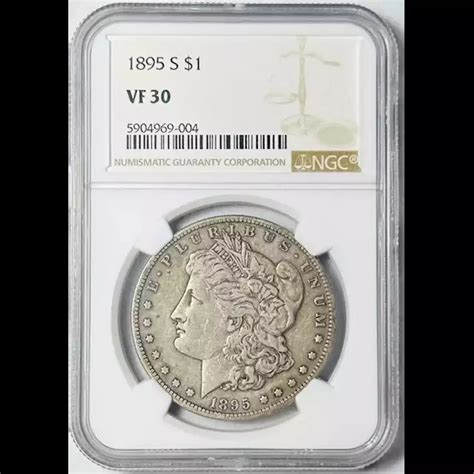 1895-S Morgan Silver Dollar NGC VF-30 - Bob Paul Rare Coins