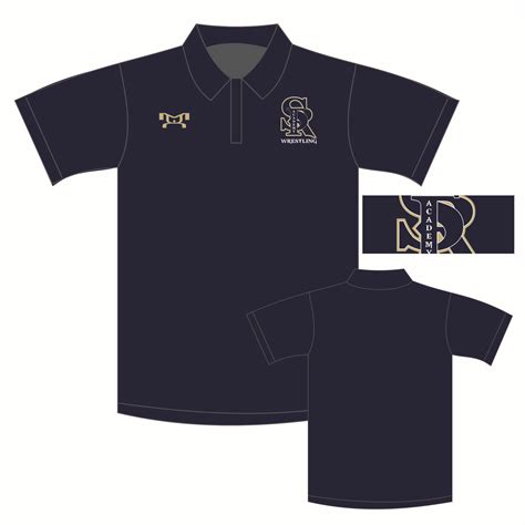 Santa Rosa Academy Custom Wrestling Polo Shirt - MyHOUSE Sports Gear