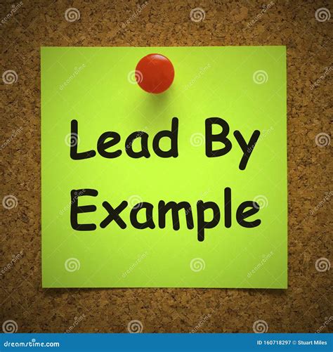 Image result for Lead by Example Cartoon