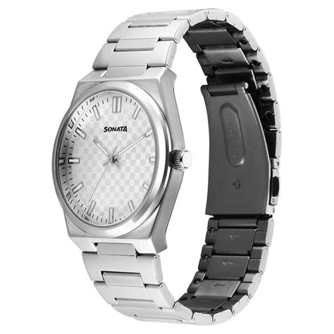 Sonata Festive Quartz Analog Watch For Men - 77200SM02 – KRISHNA WATCH ...