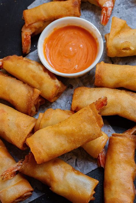 Image result for Fried-Fish Spring Rolls