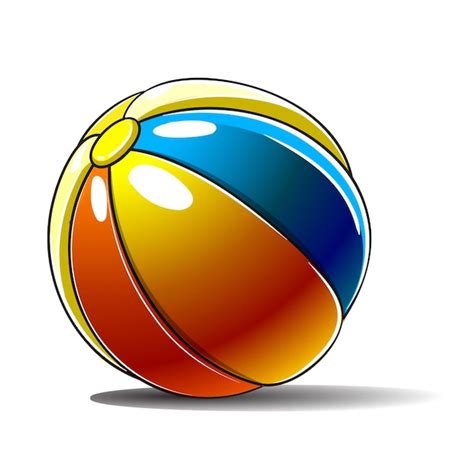 Beach ball | Premium Vector