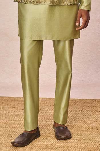 Buy Mint Tissue, Silk Embroidery, Sequins Ikrar Hua Embellished Bundi ...