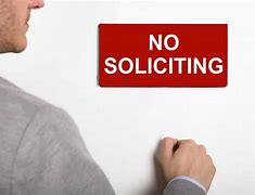 Image result for soliciting
