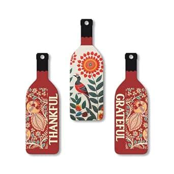 Artvibes Thankful Grateful Wooden Wall Hanging for Home Decor ...