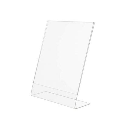 11x14 Slant Back Acrylic Sign Holder – Laser Cut Studio