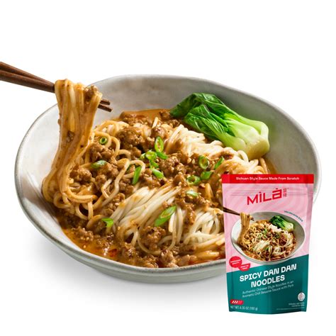 Spicy Dan Dan Noodles - Authentic Frozen Chinese Noodles by MìLà