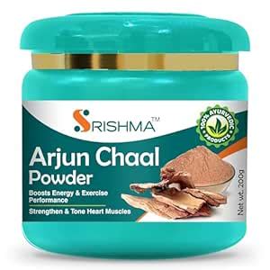 Buy Srishma Organic Arjun ki Chaal Powder, Arjuna Bark, Arjun Chal Tree ...