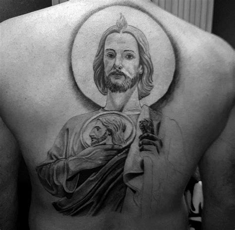 Tatuajes de San Judas Tadeo: Historia, significados - Tatuajes Geniales
