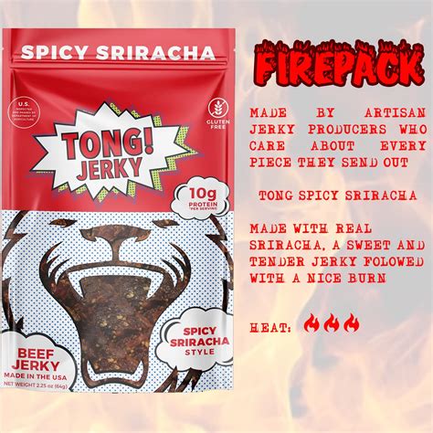 Buy LOLJerky Firebox - Beef Jerky Sampler Box Carnivore Candy Creeping ...