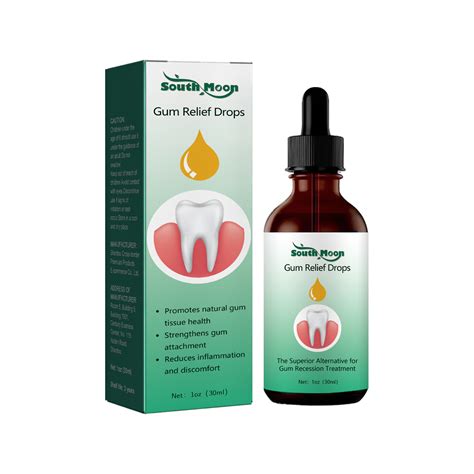 Gum Regrowth Drops Gum Therapy Gel Gum Treatment For Receding Gums Reverse Receding Gums ...