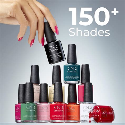 Buy CND Vinylux Longwear Coral Nail Polish, Gel-like Shine & Chip ...