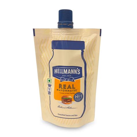 Hellmanns Real Creamy & Rich Tasting Mayonnaise, 85 Gram : Amazon.in ...