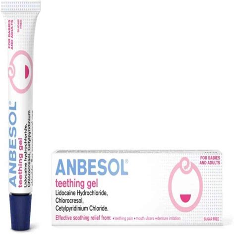 Buy Anbesol Teething Gel - Baby Teething Pain Relief - Dock Pharmacy