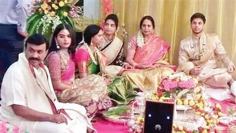 Gali Janardhan Reddy Daughter Brahmani Got Engaged To Rajeev