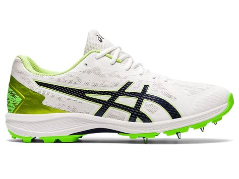 Asics Strike Rate FF Men's Cricket Shoes - White/Peacoat – Achivr