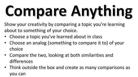 Image result for Comparing Examples