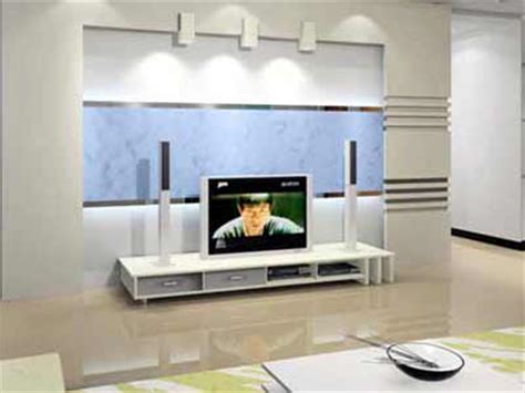 2012年最新的客厅电视墙装修效果图，简单明亮家庭电视墙设计图片(23)_电视墙壁纸_