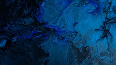 Download wallpaper 3840x2160 abstraction, stains, black, blue 4k uhd 16 ...