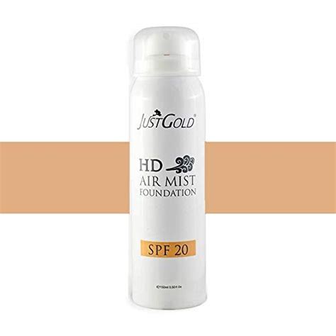 Buy JUSTGOLD JUST GOLD HD AIR MIST FOUNDATION 9367-3,Spray Matte ...